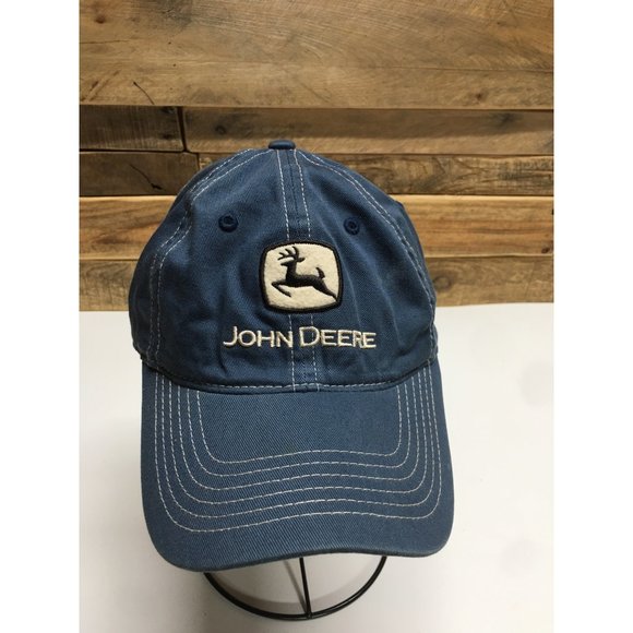 John Deere Denim Latch/Hook Adjustable Strap - Picture 1 of 6